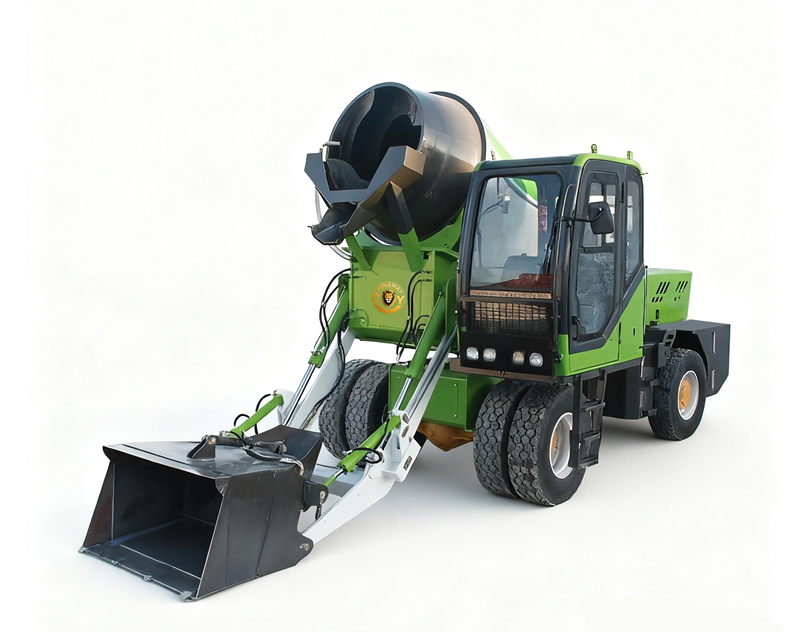 SELF LOADING CONCRETE MIXER